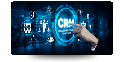 CRM and funnel automation visual used in digital marketing in Patna for service businesses
